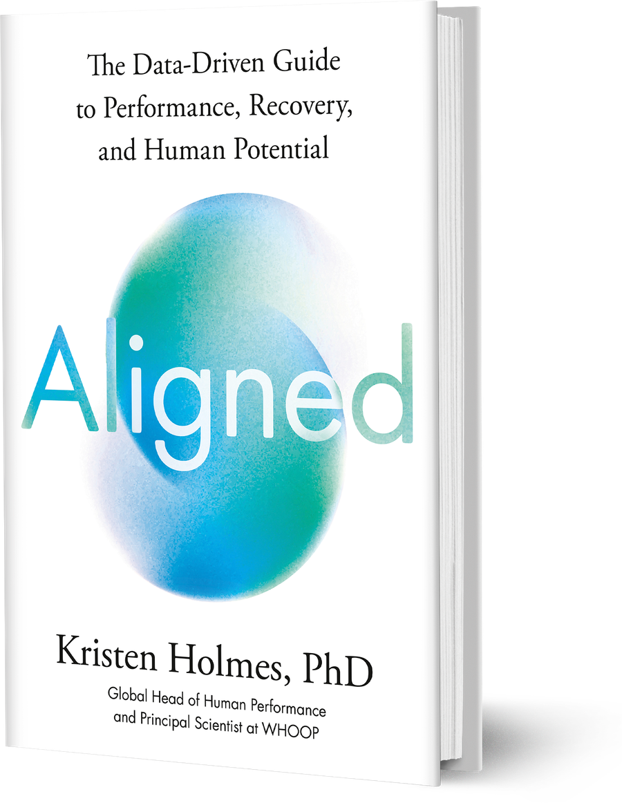 Aligned by Kristen Holmes, PhD — book cover